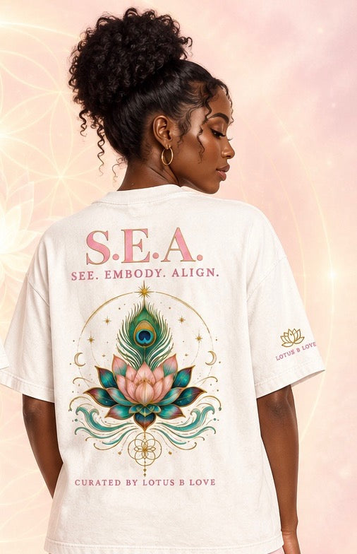 S.E.A. - See. Embody. Align. | Cotton T-Shirt